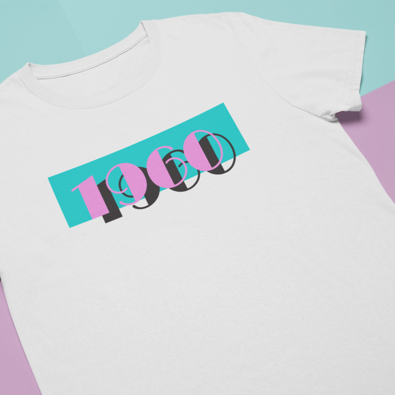 1960 Pink Skies Softstyle Tee - TalkPeng