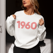 1960 Retro Red Unisex Sweater - TalkPeng