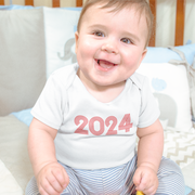 2024 Retro Red BABY Bodysuit - TalkPeng