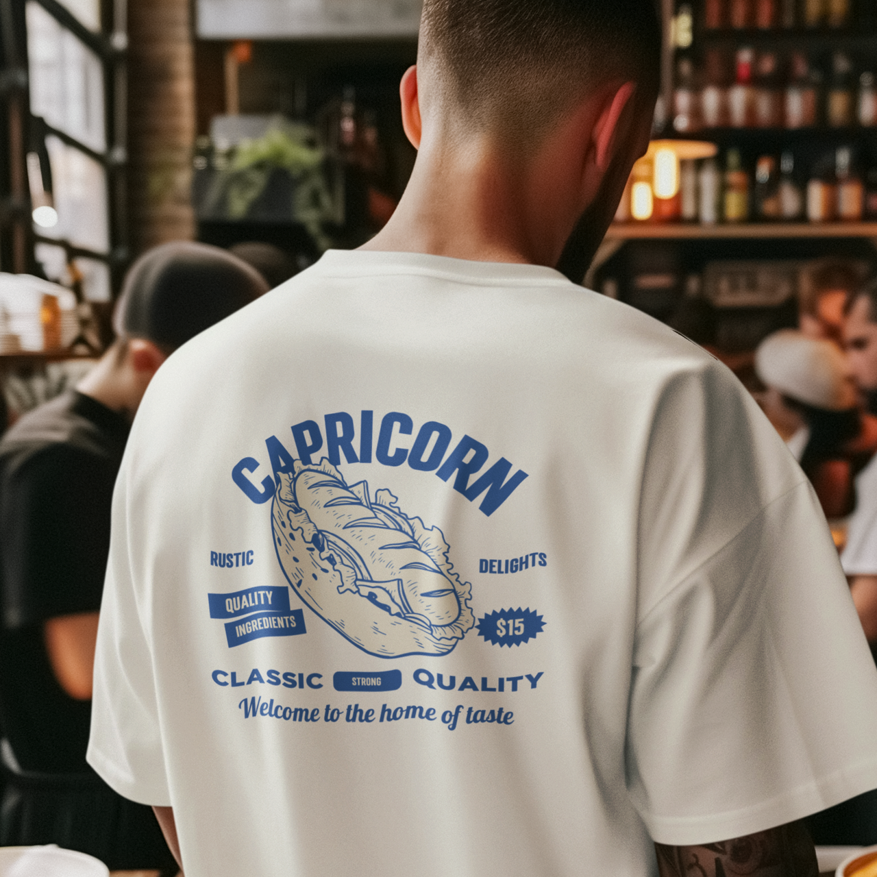 Capricorn Foodie Tee