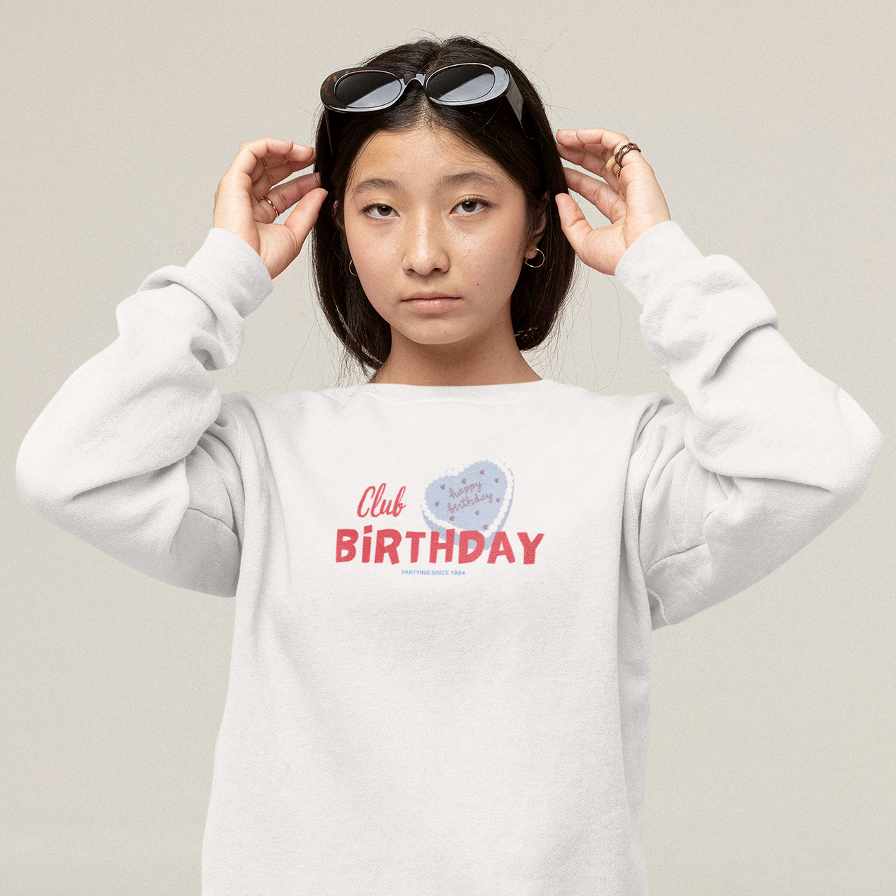 Club Birthday Sweatshirt - TalkPeng