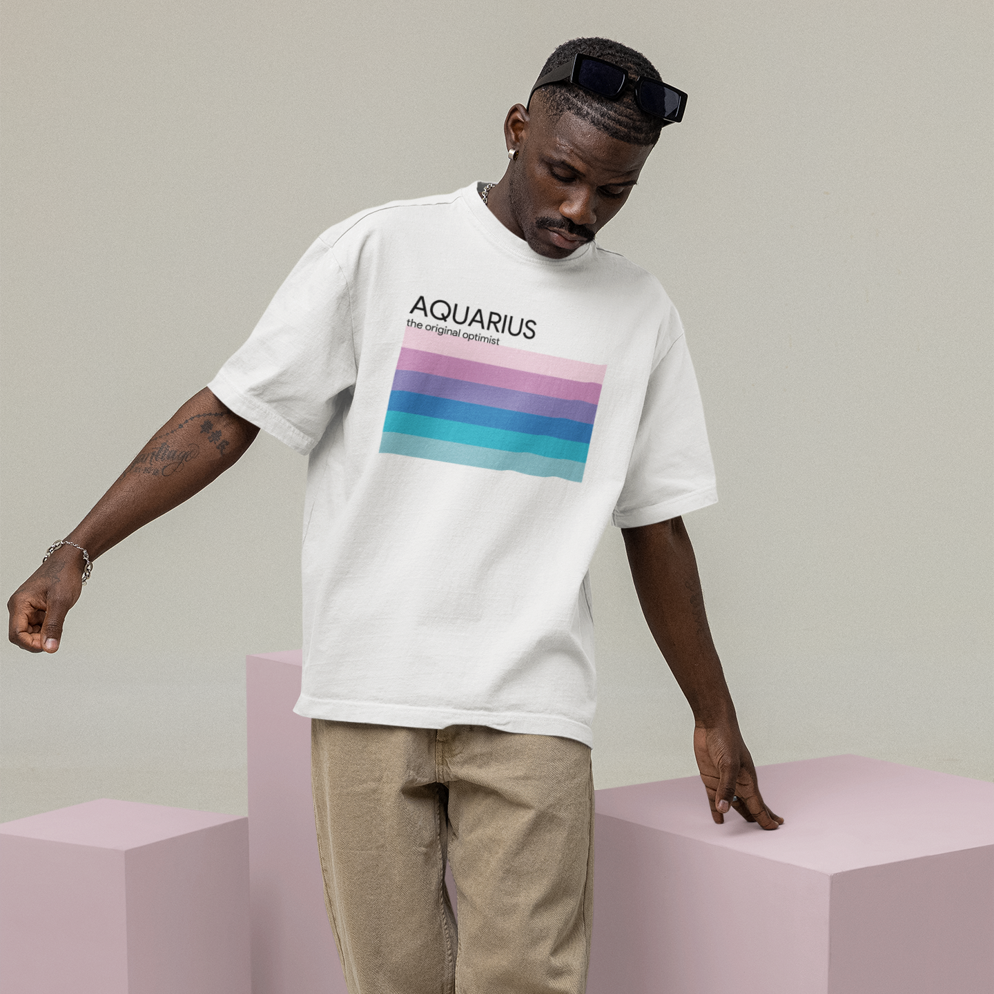 Aquarius Vibes Tee - TalkPeng