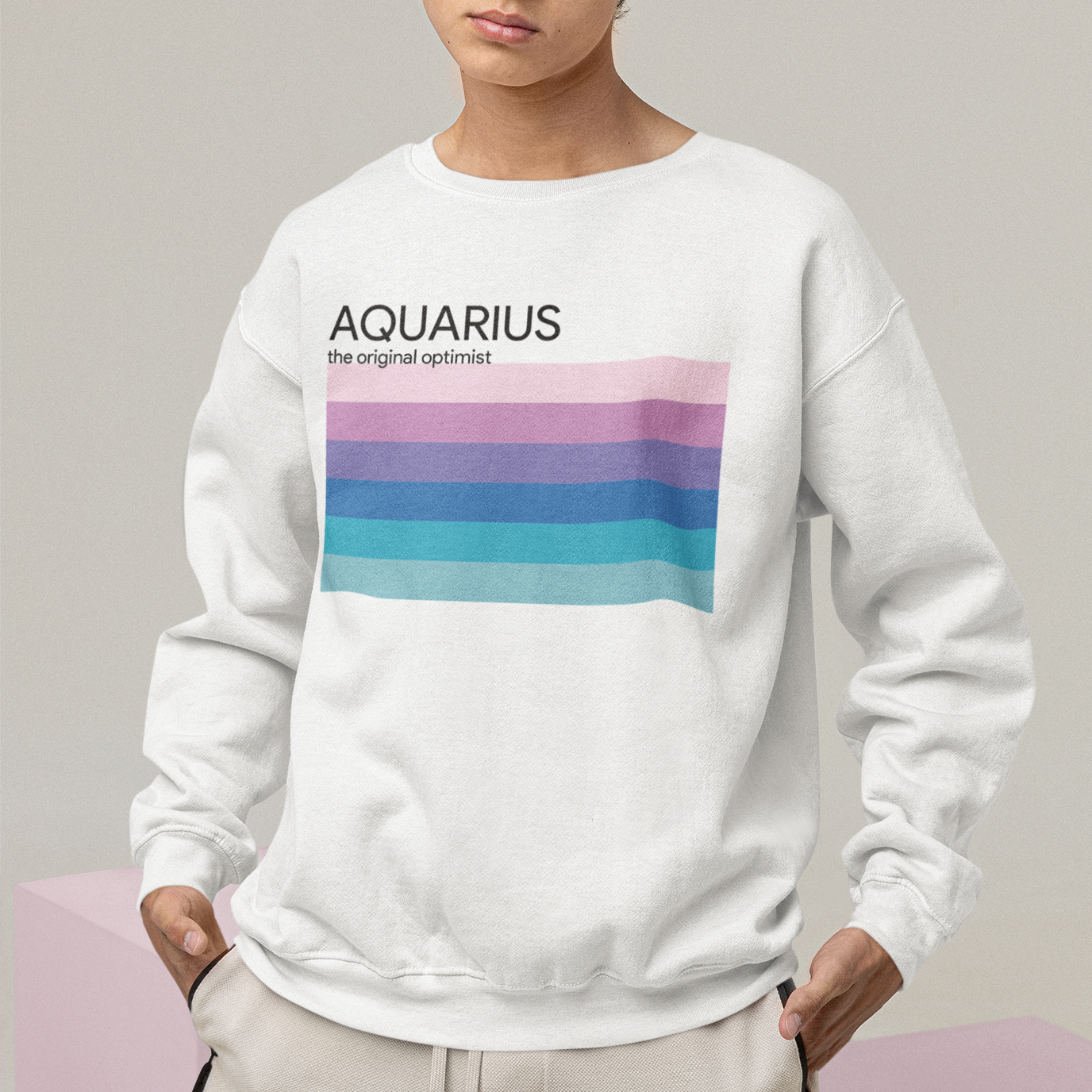 Aquarius Vibes Sweatshirt - TalkPeng