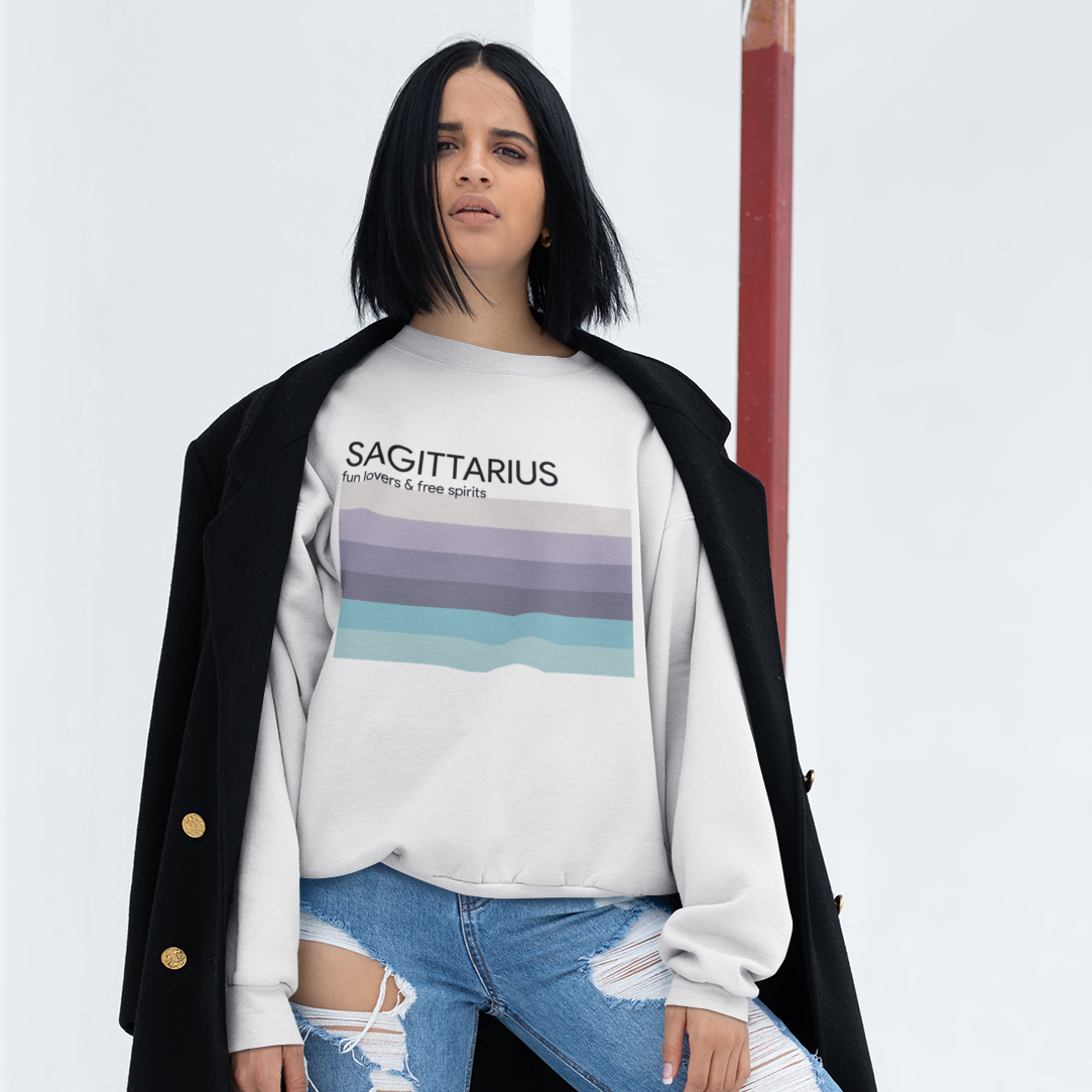 Sagittarius Vibes Sweatshirt - TalkPeng