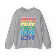 Free Love UNISEX Sweater - TalkPeng