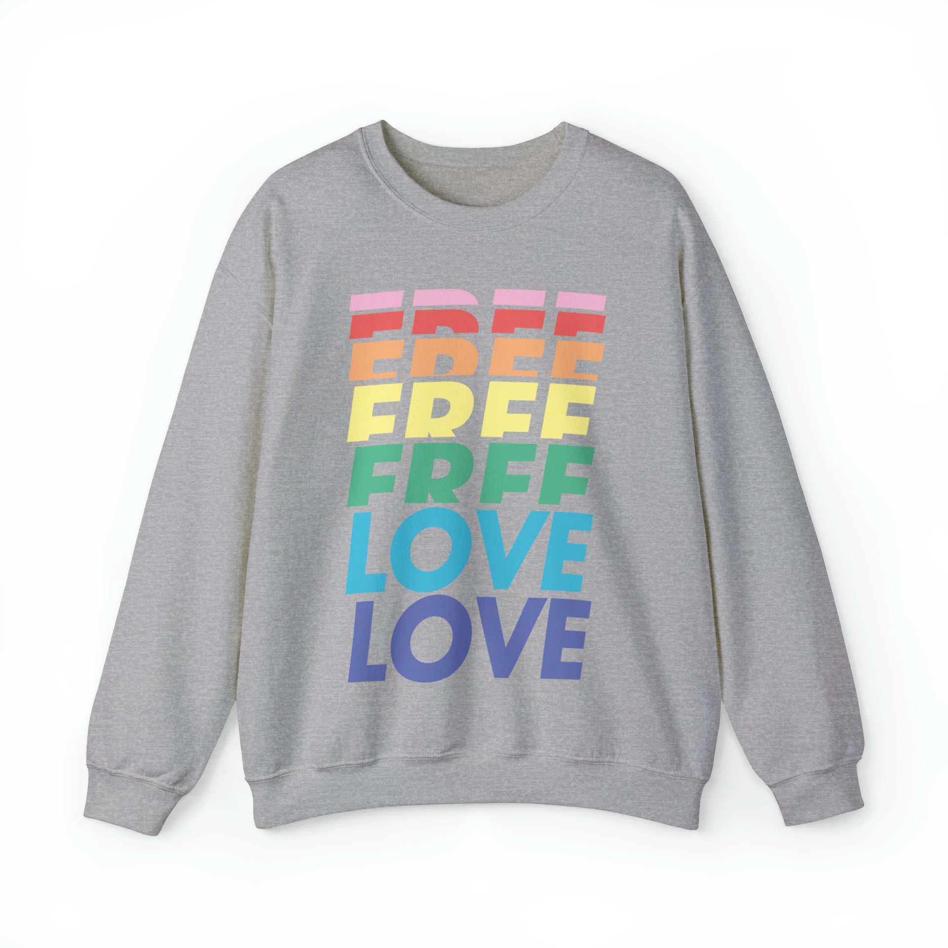 Free Love UNISEX Sweater - TalkPeng