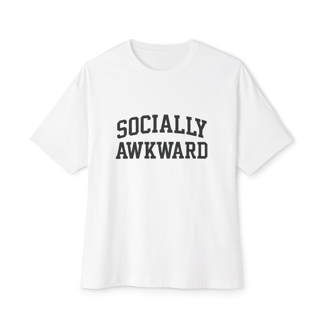 Socially Awkward Boxy Tee - TalkPeng