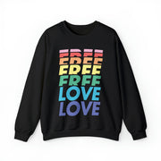 Free Love UNISEX Sweater - TalkPeng