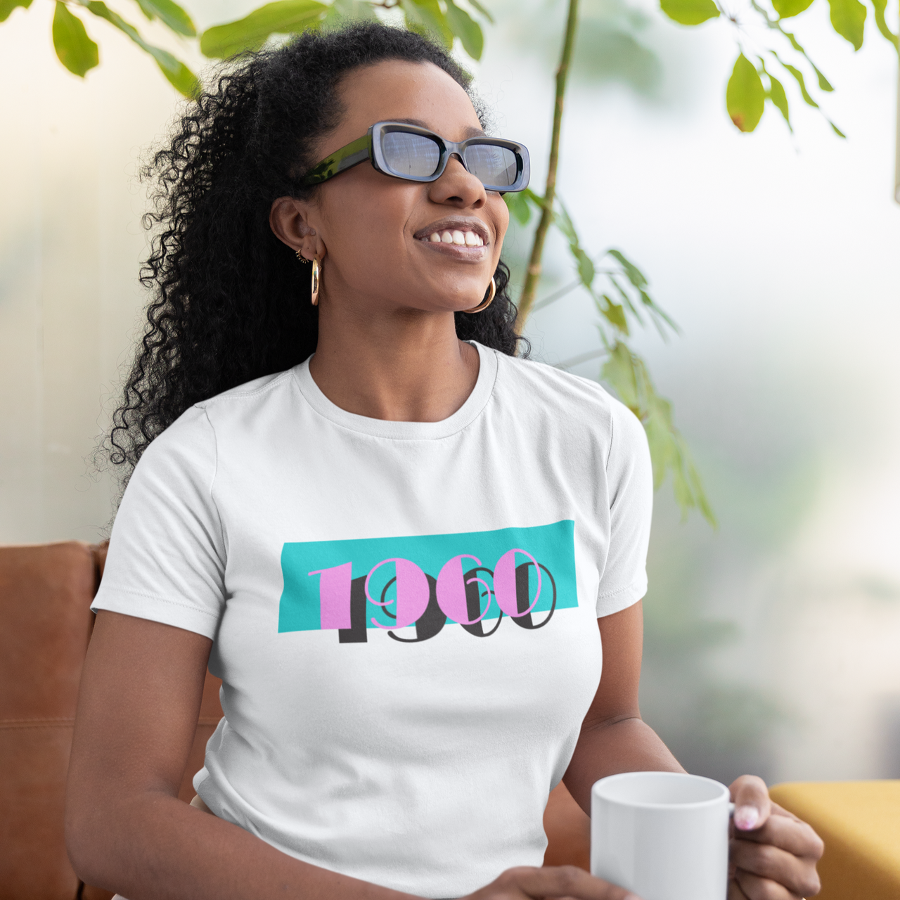 1960 Pink Skies Softstyle Tee - TalkPeng