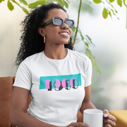 1960 Pink Skies Softstyle Tee - TalkPeng