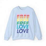 Free Love UNISEX Sweater - TalkPeng