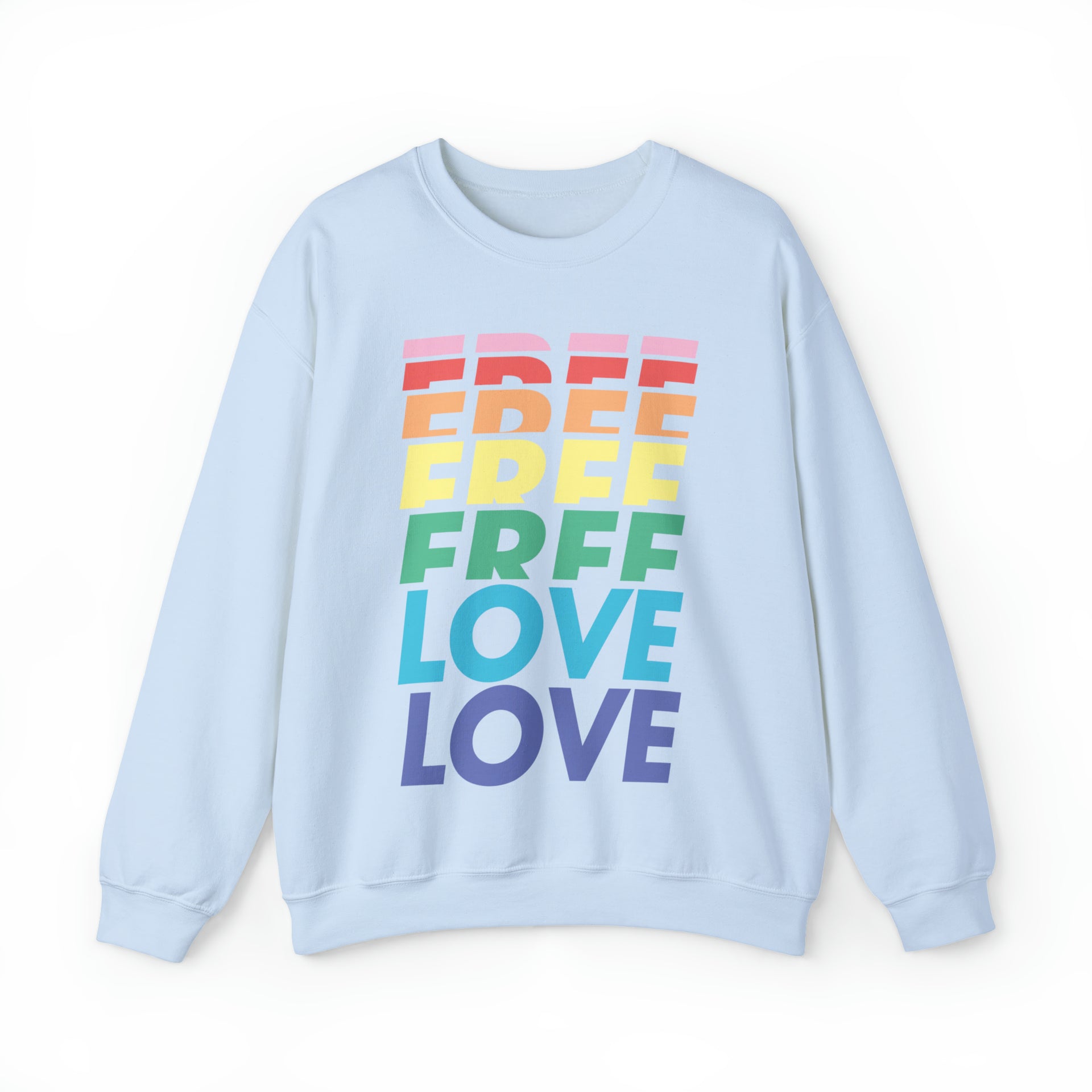 Free Love UNISEX Sweater - TalkPeng