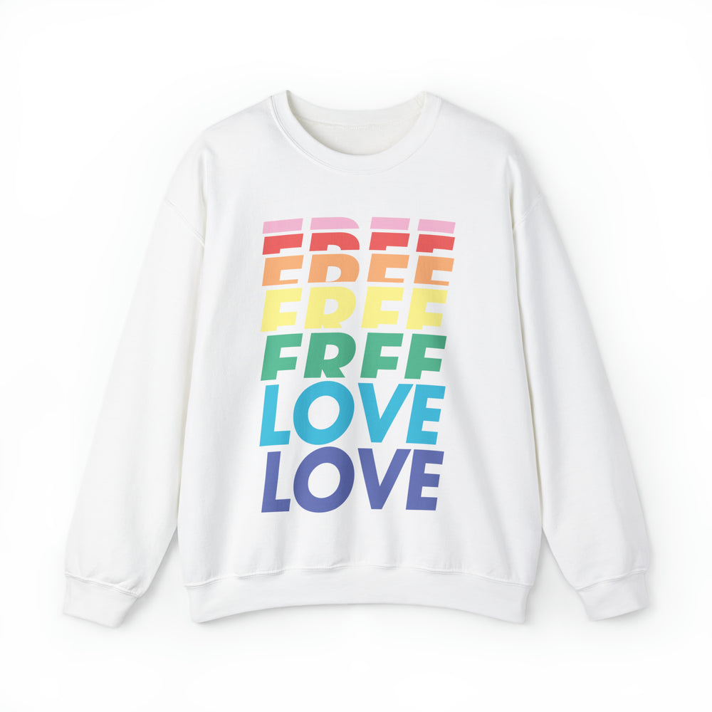 Free Love UNISEX Sweater - TalkPeng
