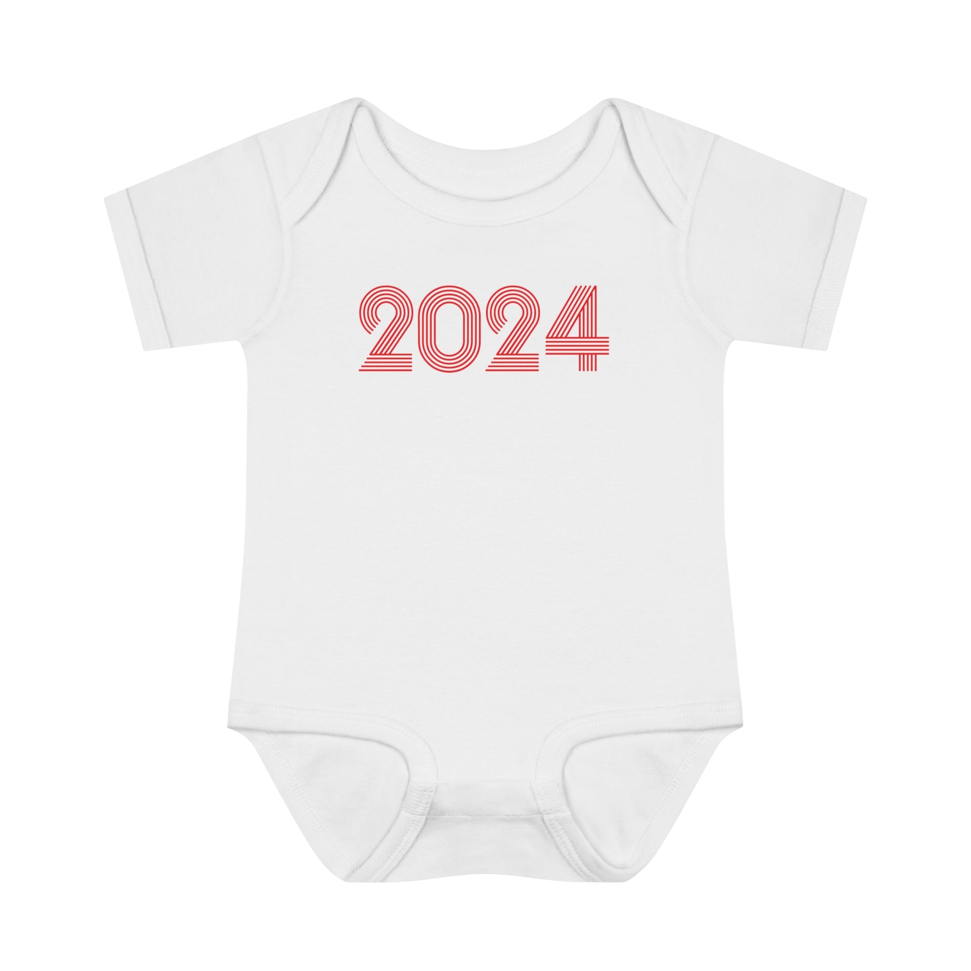 2024 Retro Red BABY Bodysuit - TalkPeng