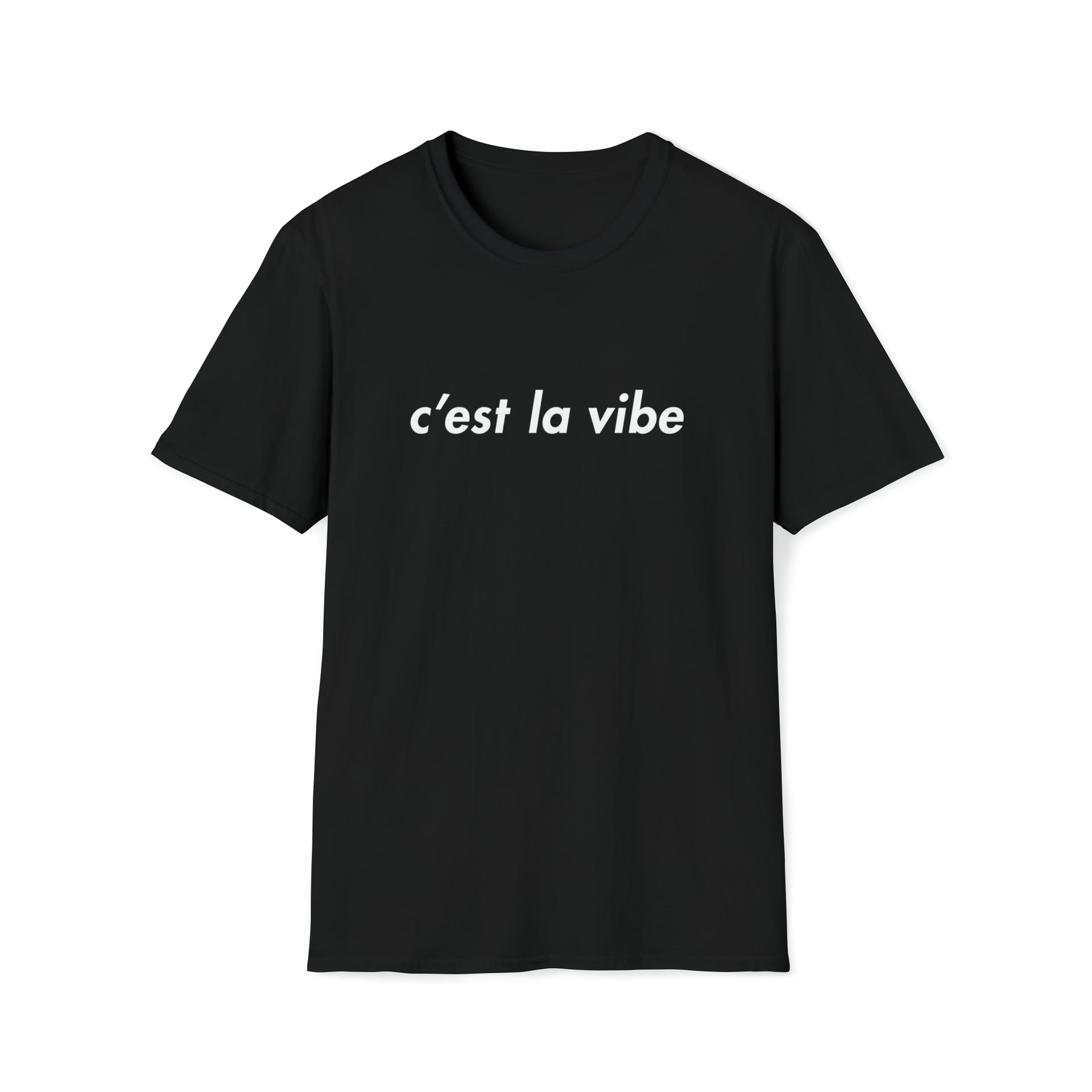 C'est la vibe Softstyle Tee - TalkPeng