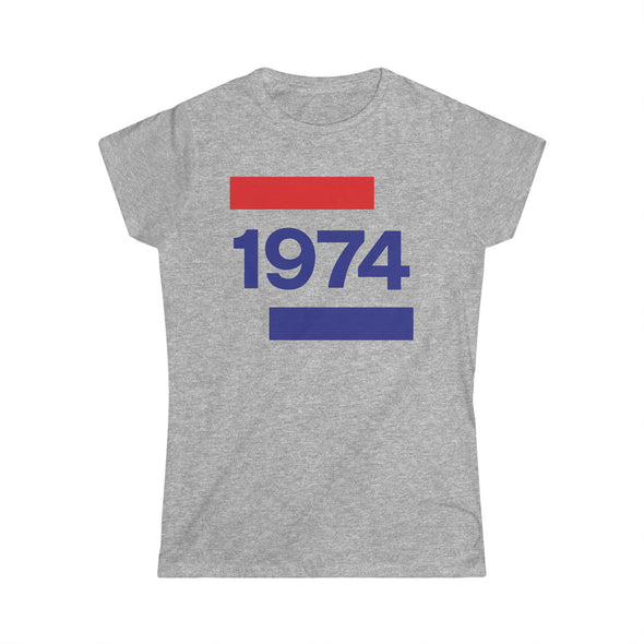 1974 Going Dutch Women's Softstyle Tee - TalkPeng