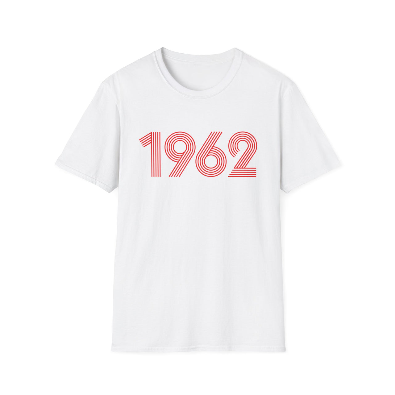 1962 Retro Red Unisex Tee - TalkPeng