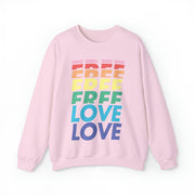 Free Love UNISEX Sweater - TalkPeng