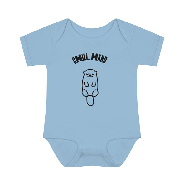 Chill hard BABY Bodysuit - TalkPeng