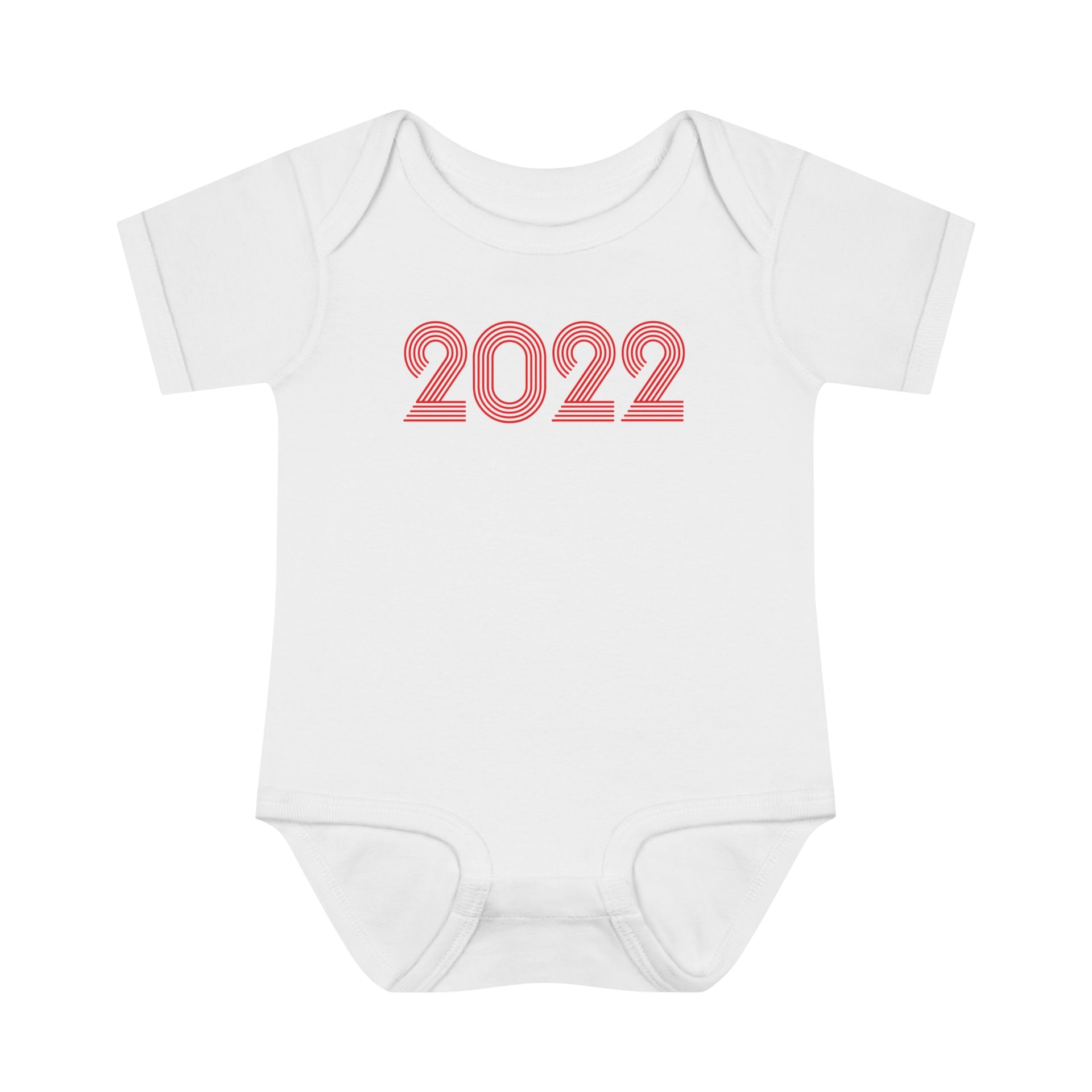 2022 Retro Red BABY Bodysuit - TalkPeng