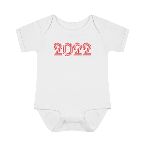 2022 Retro Red BABY Bodysuit - TalkPeng