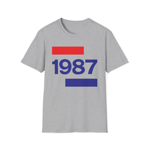 Load image into Gallery viewer, 1987 Going Dutch UNISEX Softstyle Tee - TalkPeng
