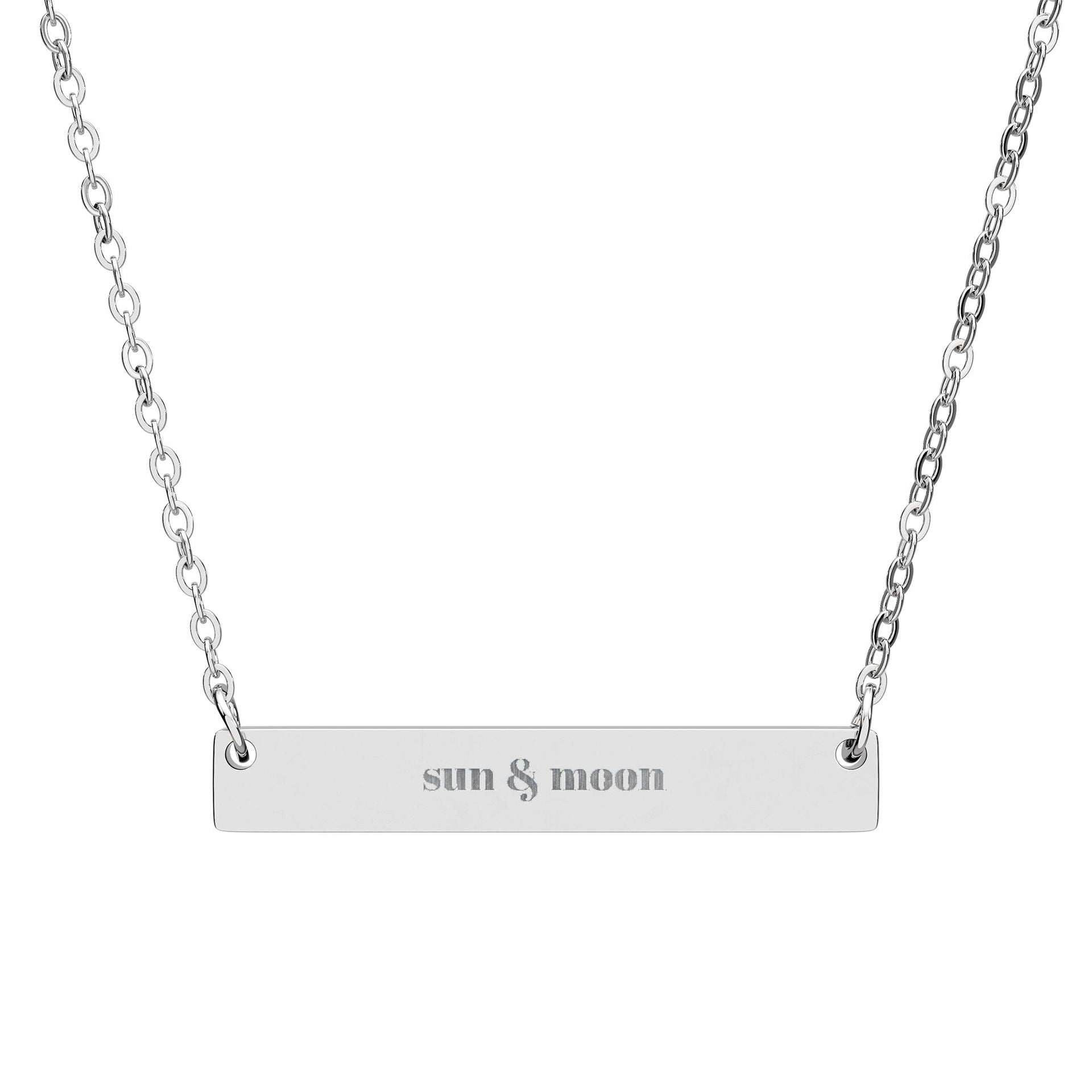 The SIGNATURE Bar - Necklace - TalkPeng
