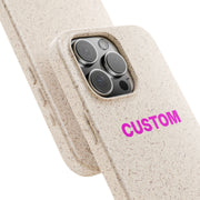 CUSTOM Biodegradable Phone Case - TalkPeng