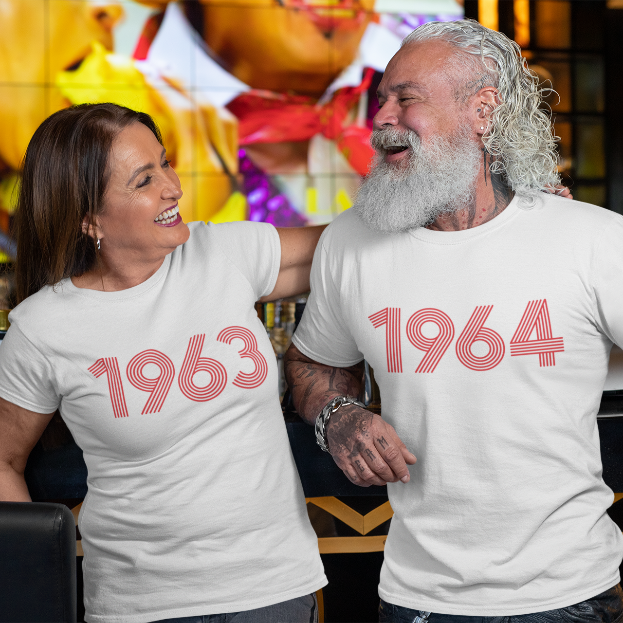 1964 Retro Red Unisex Tee - TalkPeng