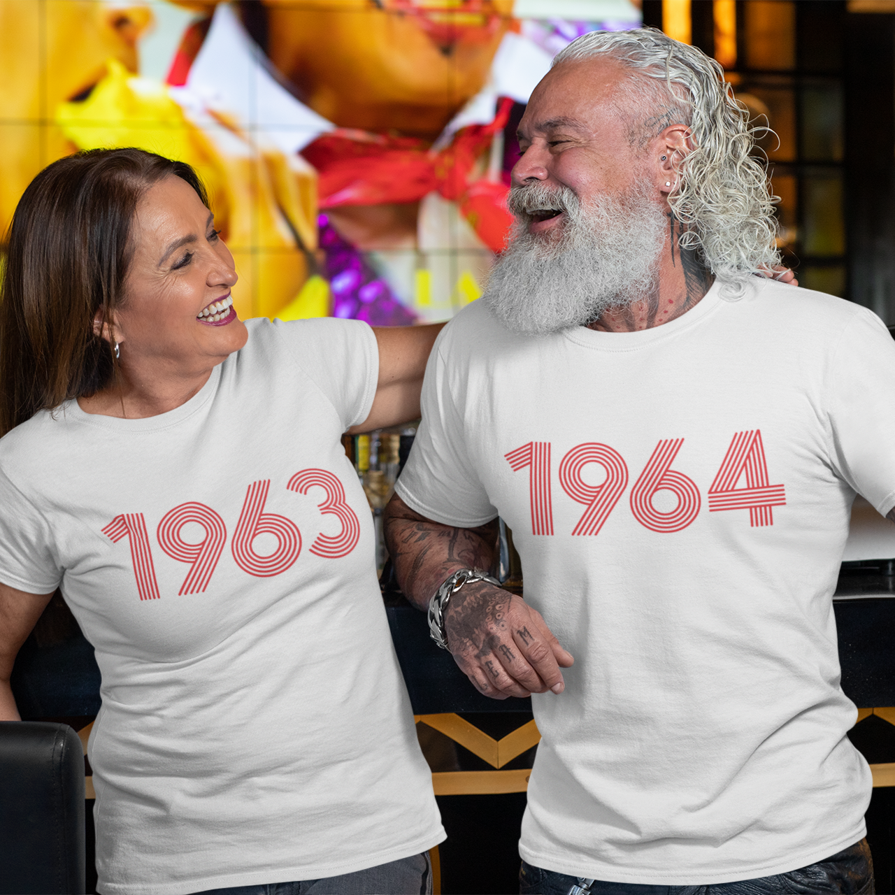 1963 Retro Red Unisex Tee - TalkPeng