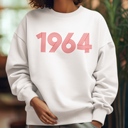 1964 Retro Red Unisex Sweater - TalkPeng