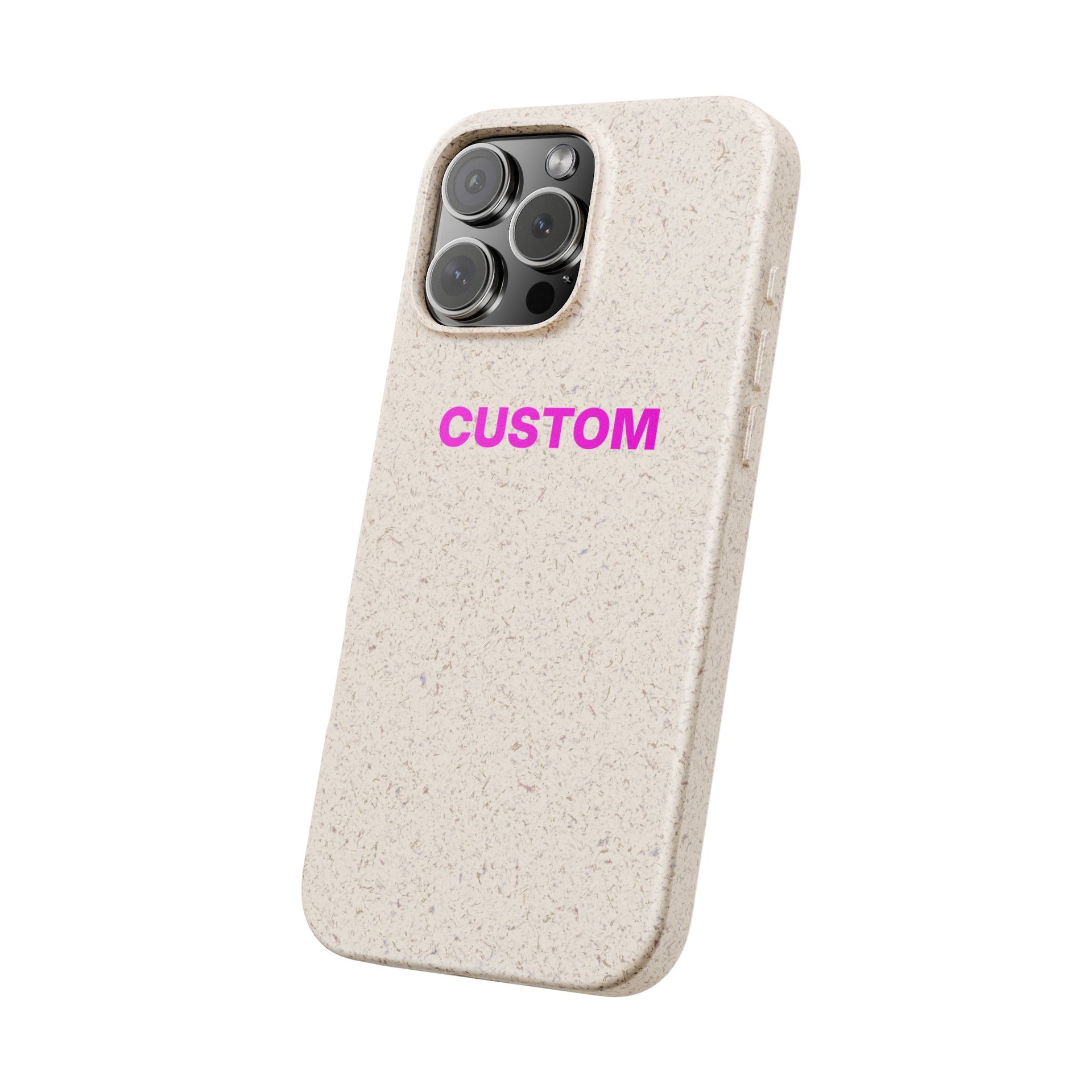 CUSTOM Biodegradable Phone Case - TalkPeng