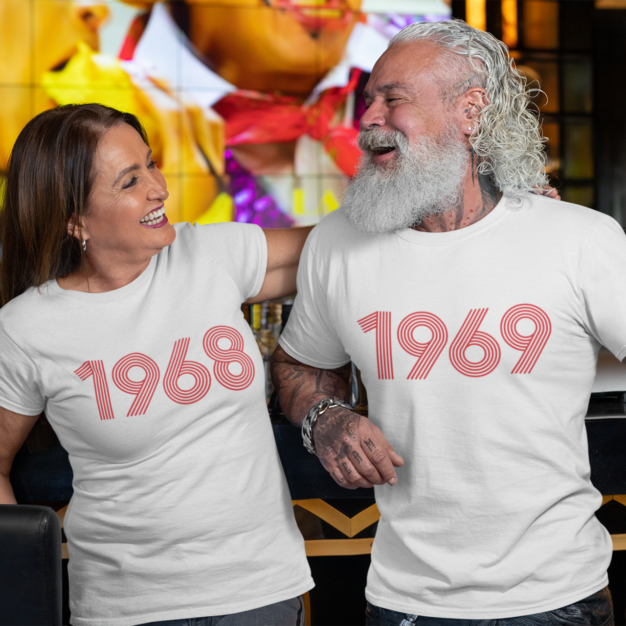 1961 Retro Red Unisex Tee - TalkPeng
