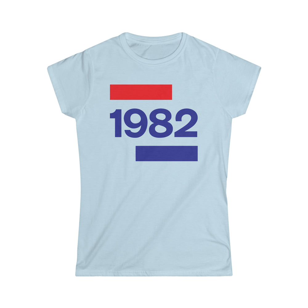 1982 Going Dutch Women's Softstyle Tee - TalkPeng