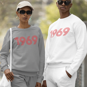 1969 Retro Red Unisex Sweater - TalkPeng
