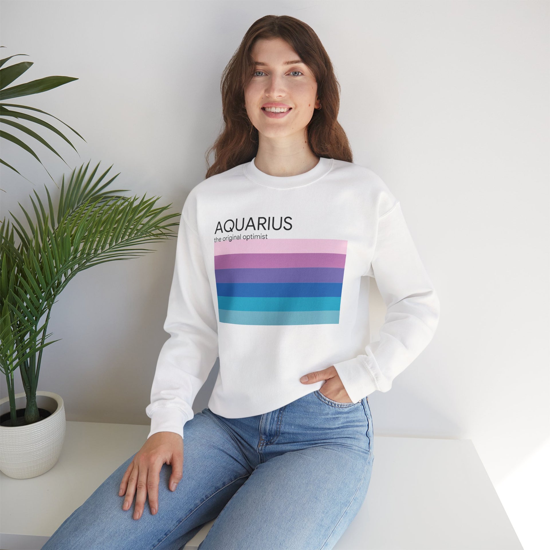 Aquarius Vibes Sweatshirt - TalkPeng