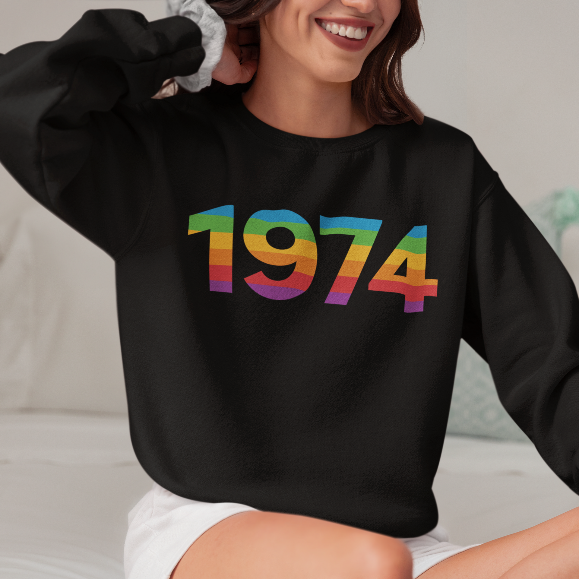 1974 'Spectrum' Sweater - TalkPeng
