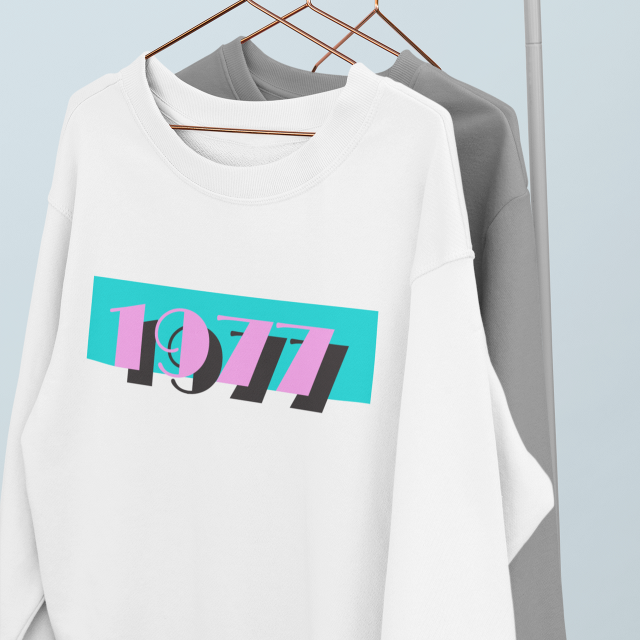 1977 Pink Skies Sweater - TalkPeng