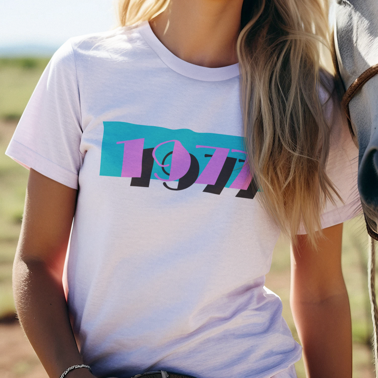 1977 'Pink Skies' Tee - TalkPeng
