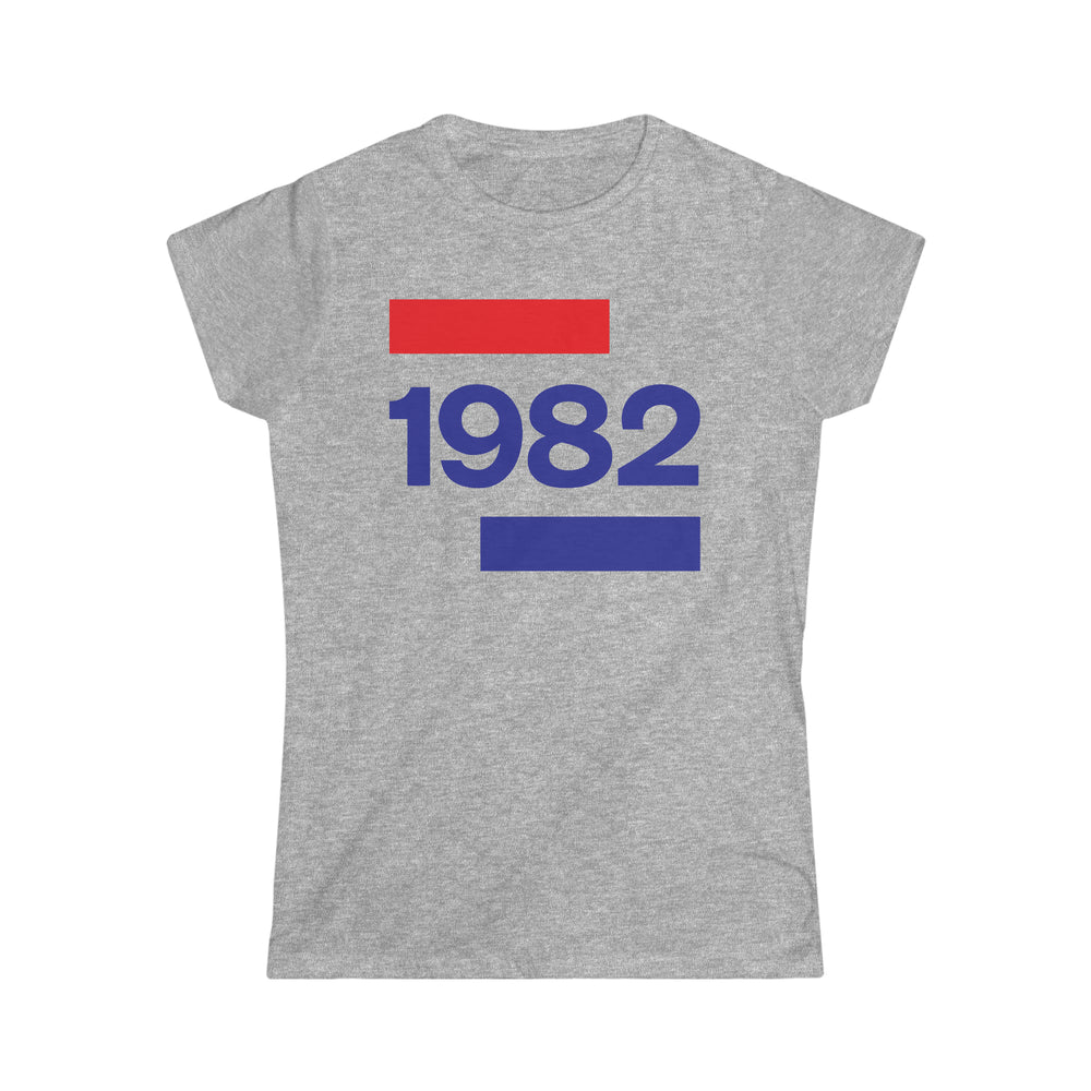 1982 Going Dutch Women's Softstyle Tee - TalkPeng