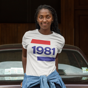 1981 Going Dutch Women's Softstyle Tee - TalkPeng