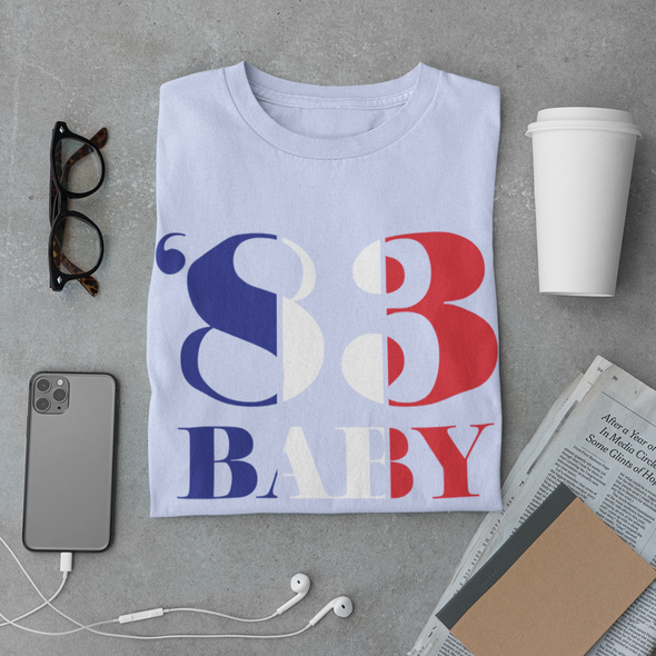 Vive La '83 Baby Unisex Tee - TalkPeng