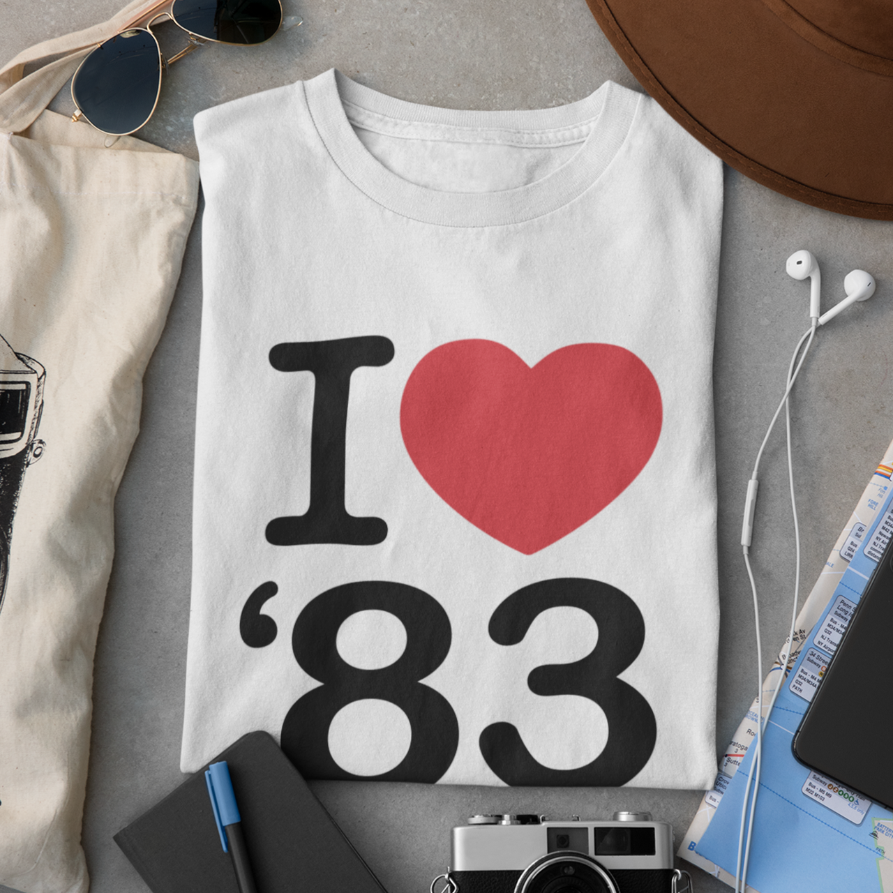 '83 Love Unisex Tee - TalkPeng