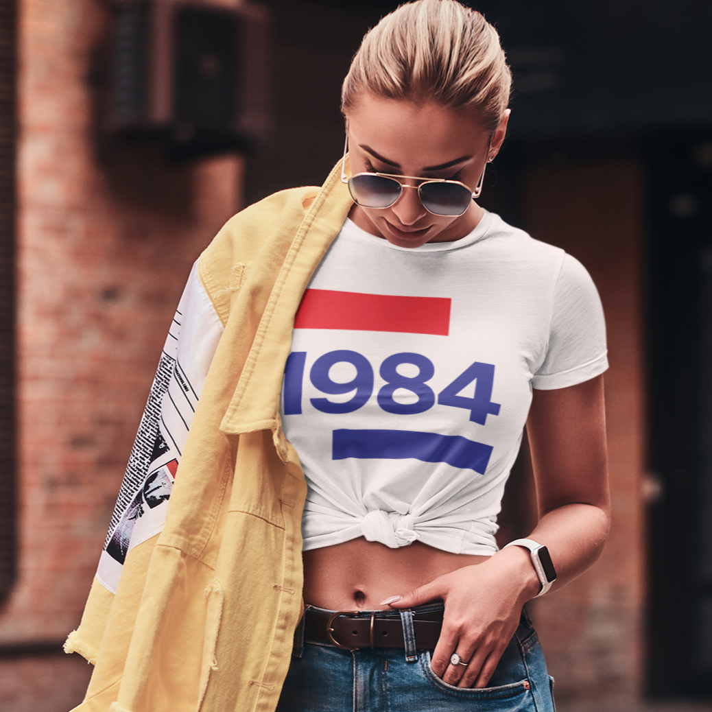 1984 Going Dutch Women's Softstyle Tee - TalkPeng