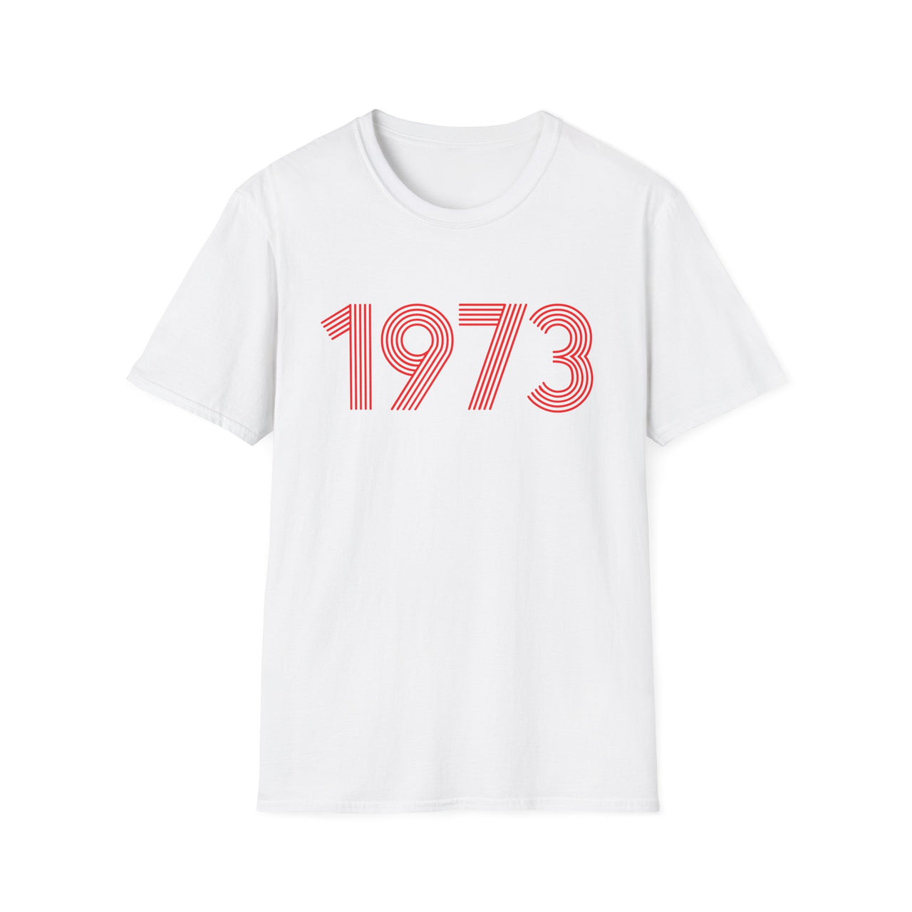 1973 Retro Red Unisex Tee - TalkPeng
