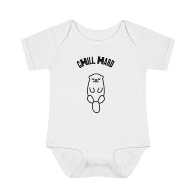 Chill hard BABY Bodysuit - TalkPeng