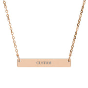 The SIGNATURE Bar - Necklace - TalkPeng