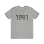 1981 Retro Tee - TalkPeng