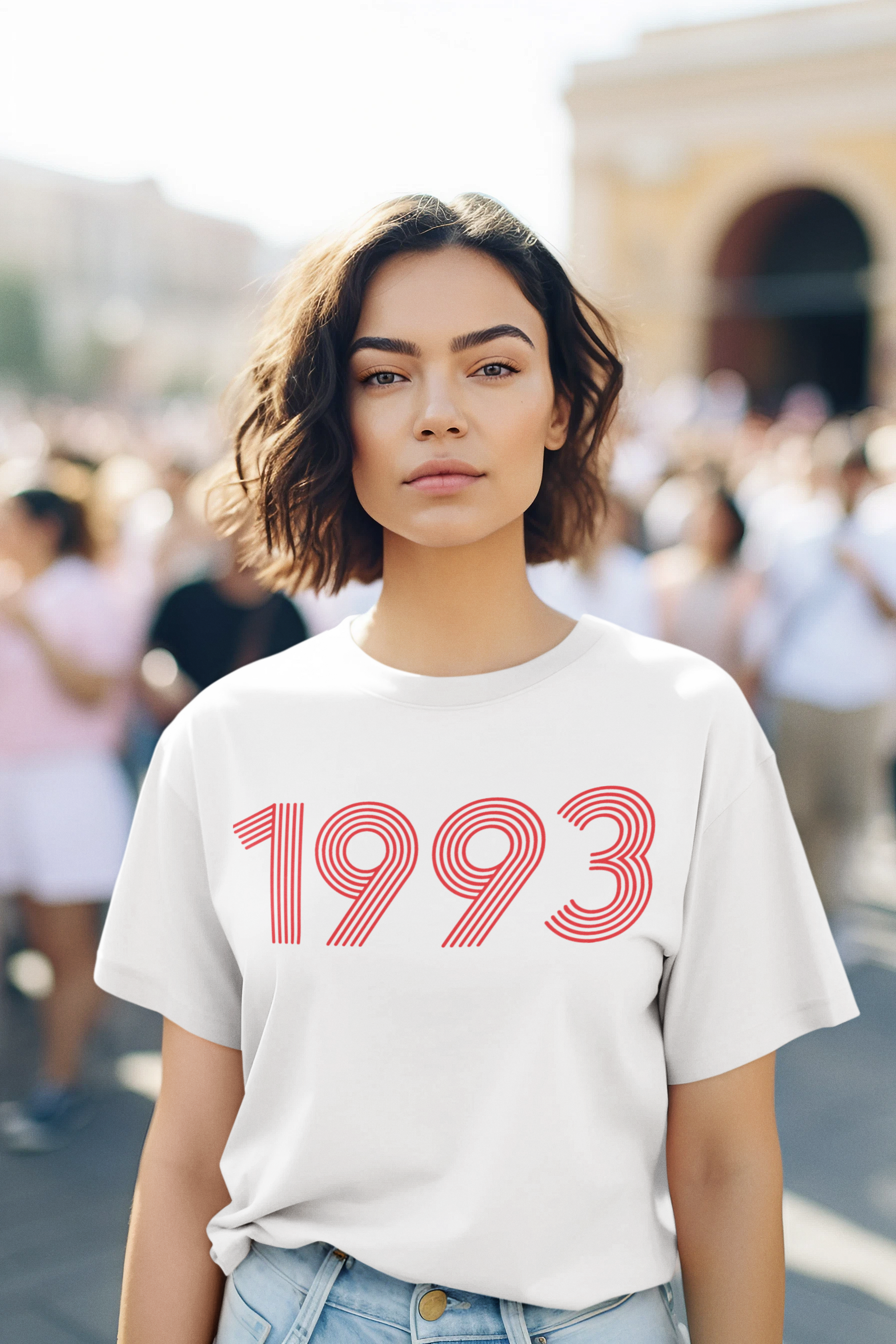 1993 Retro Red Tee - TalkPeng