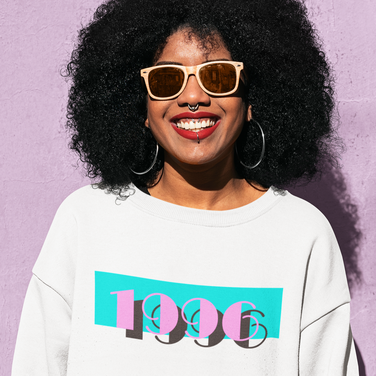 1996 Pink Skies Sweater - TalkPeng